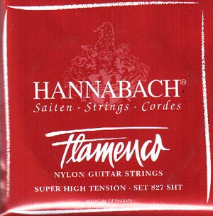 Hannabach 827SLT Flamenco Gitaarsnaren - Extra Lage