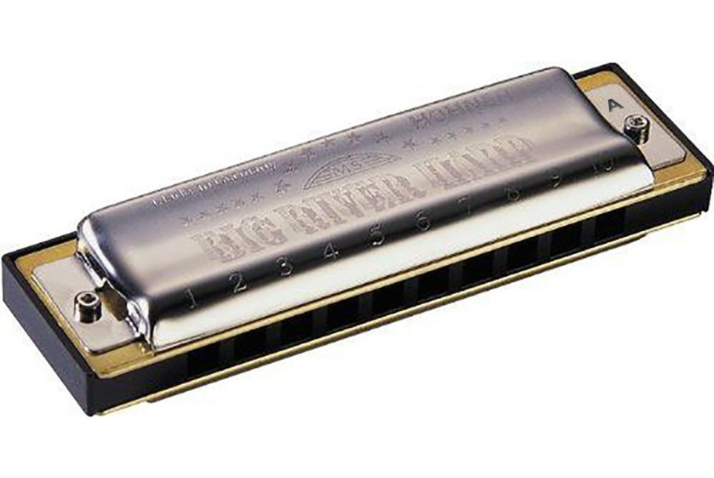 Hohner 590 Big River Harp Harmonica/Blues Harp 590BX-A Key of A