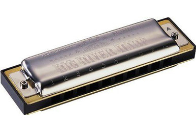 Hohner 590 Big River Harp Harmonica/Blues Harp 590BX-A Key of A