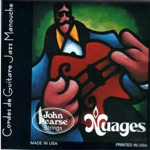 John Pearse Nuages Cordes de Guitare Jazz Manouche Gypsy Jazz Guitar Strings 2810LM Light/Medium 11-46 John Pearse Nuages Cordes de Guitare Jazz Manouche Gypsy Jazz Guitar Strings 2810LM Light/Medium 11-46