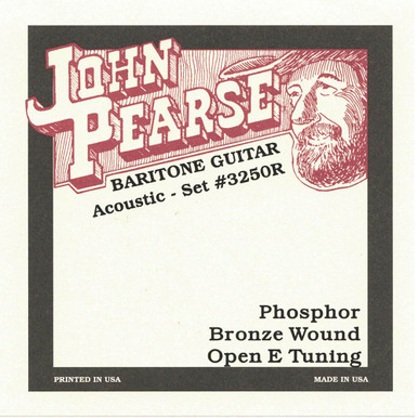 John Pearse Baritone Resophonic Phosphor Bronze Guitar Strings