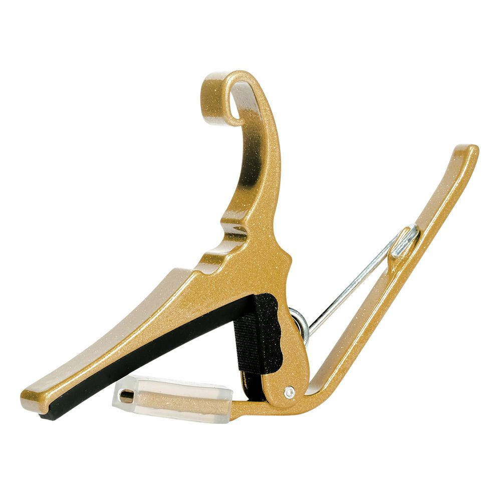 Kyser 6 String Quick Change Acoustic Guitar Capo KG6G Gold
