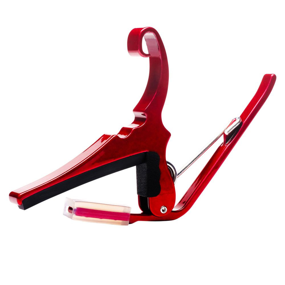 Kyser 6 String Quick Change Acoustic Guitar Capo KG6R Red