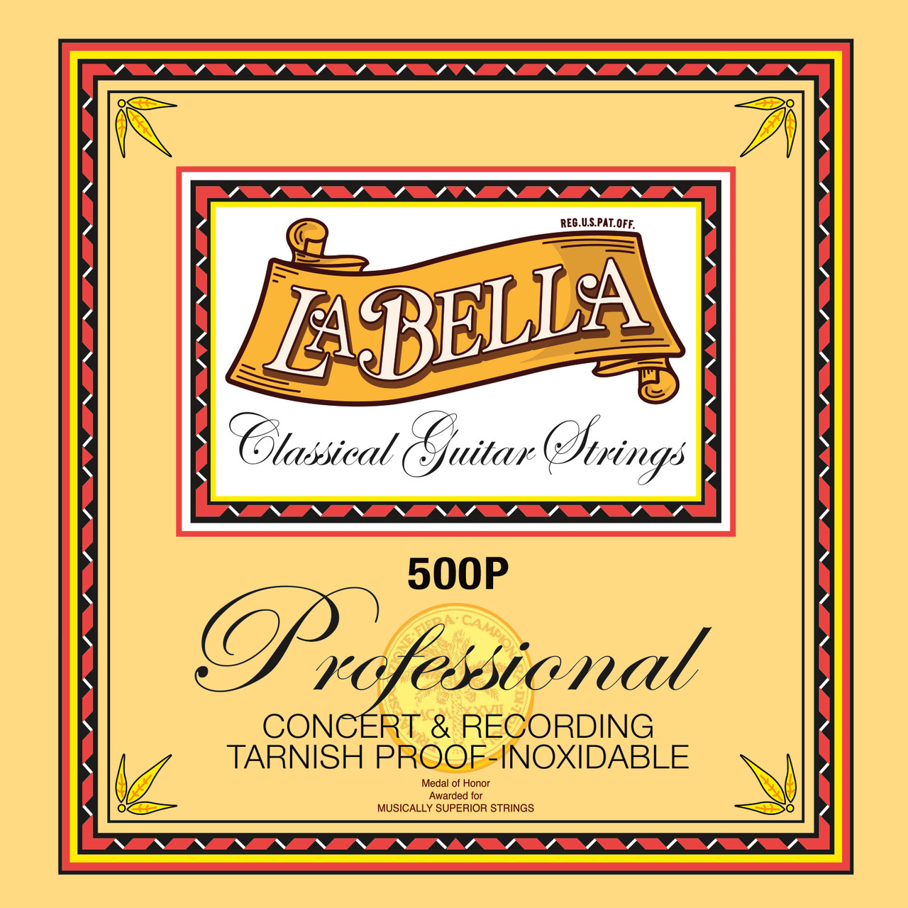 La Bella 500P Recording Concert Classical Guitar Strings