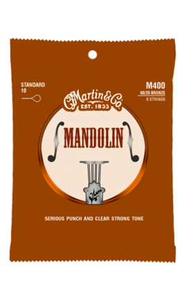 マリリン Martin M400 80/20 Bronze Mandolin Strings