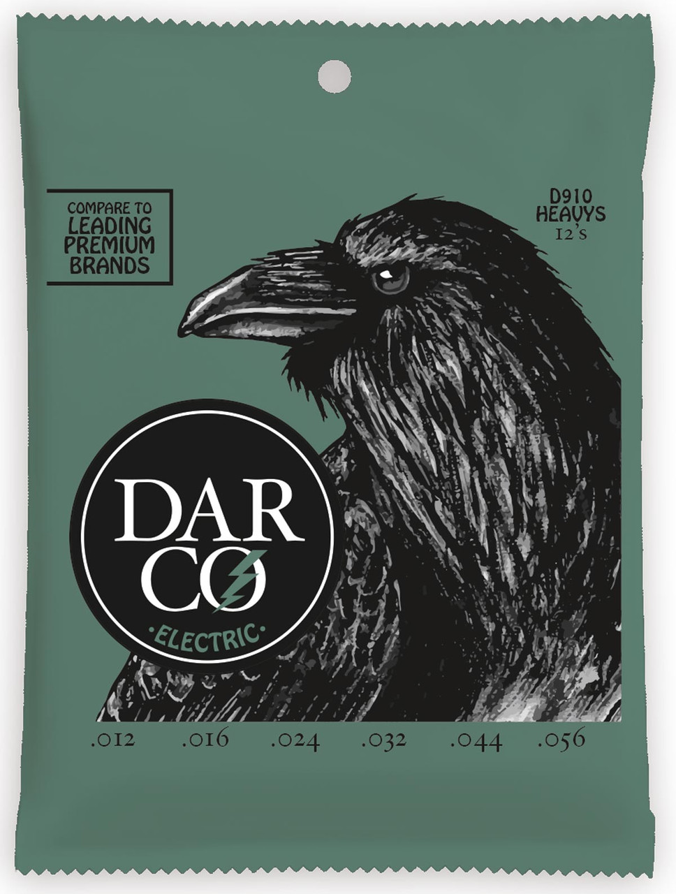Darco Nickel Wound Electric Guitar Strings D910 Heavy 12-56