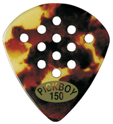 Pickboy Pos A Grip Jazz Shell Celluloid Guitar Picks - 10 Pack 1.50 mm