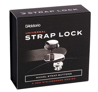 D'Addario NS Strap Lock System - Nickel