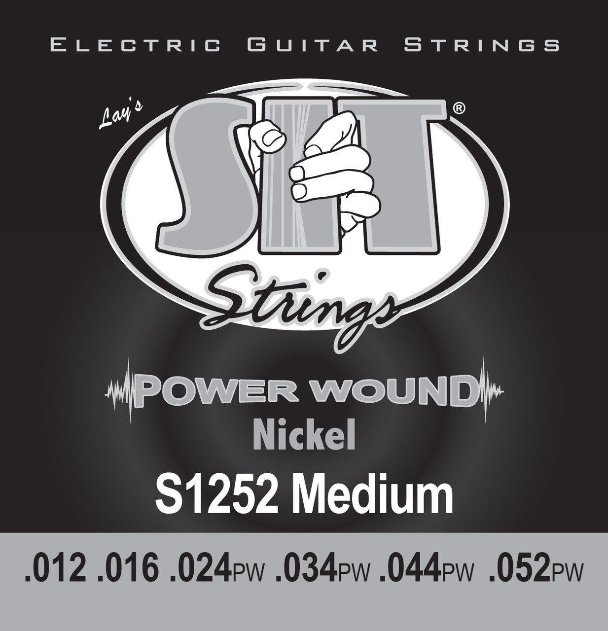 SIT Power Wound Nickel Plated Electric Guitar Strings S1252 Medium