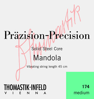 Corde Per Mandola Thomastik Mi 170 Medium - Flatwound Acciaio - Foto 11