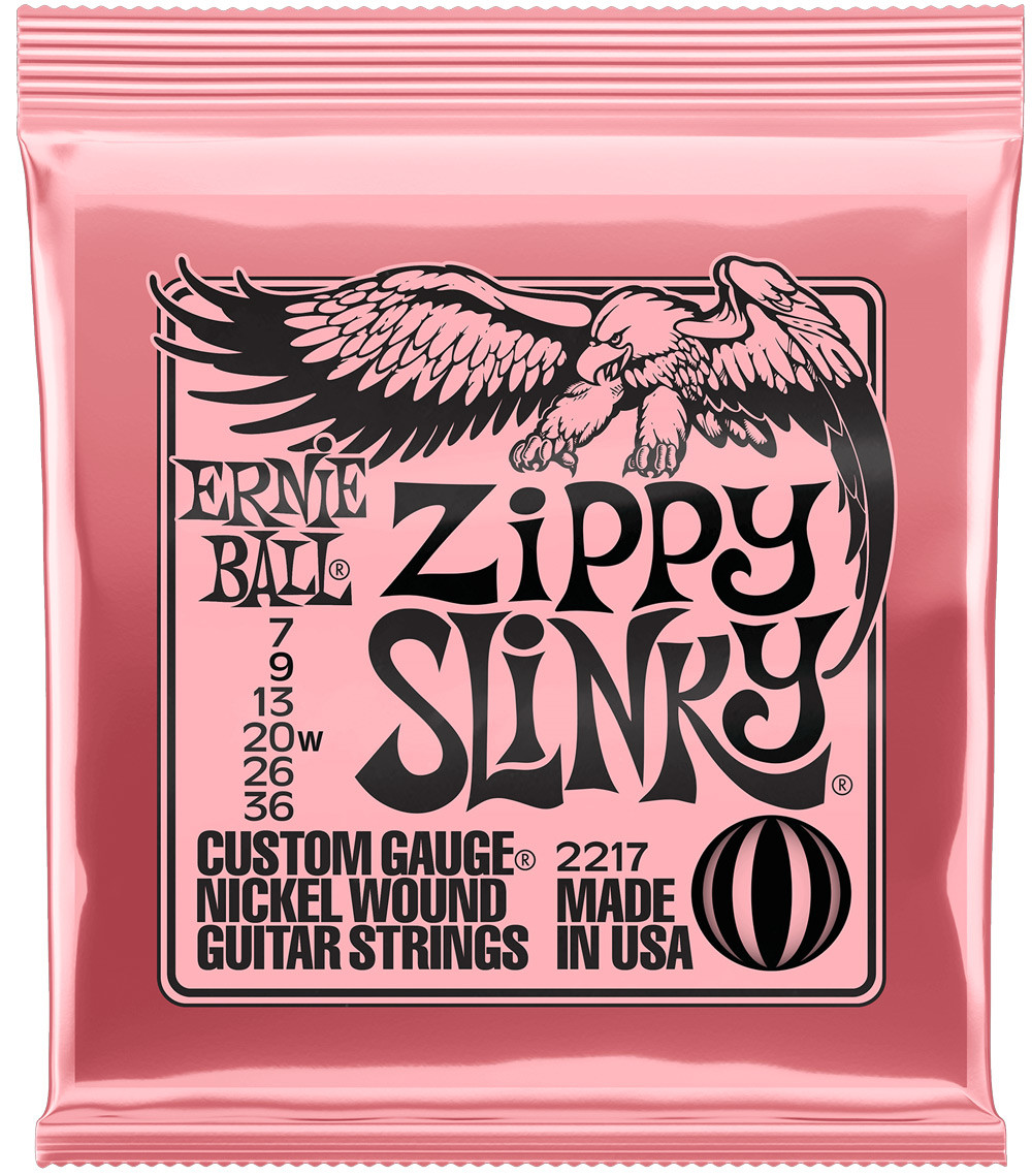 Ernie Ball 2217 Zippy Slinky Corde Chitarra Elettrica Ernie Ball 2217 Zippy Slinky Corde Chitarra Elettrica