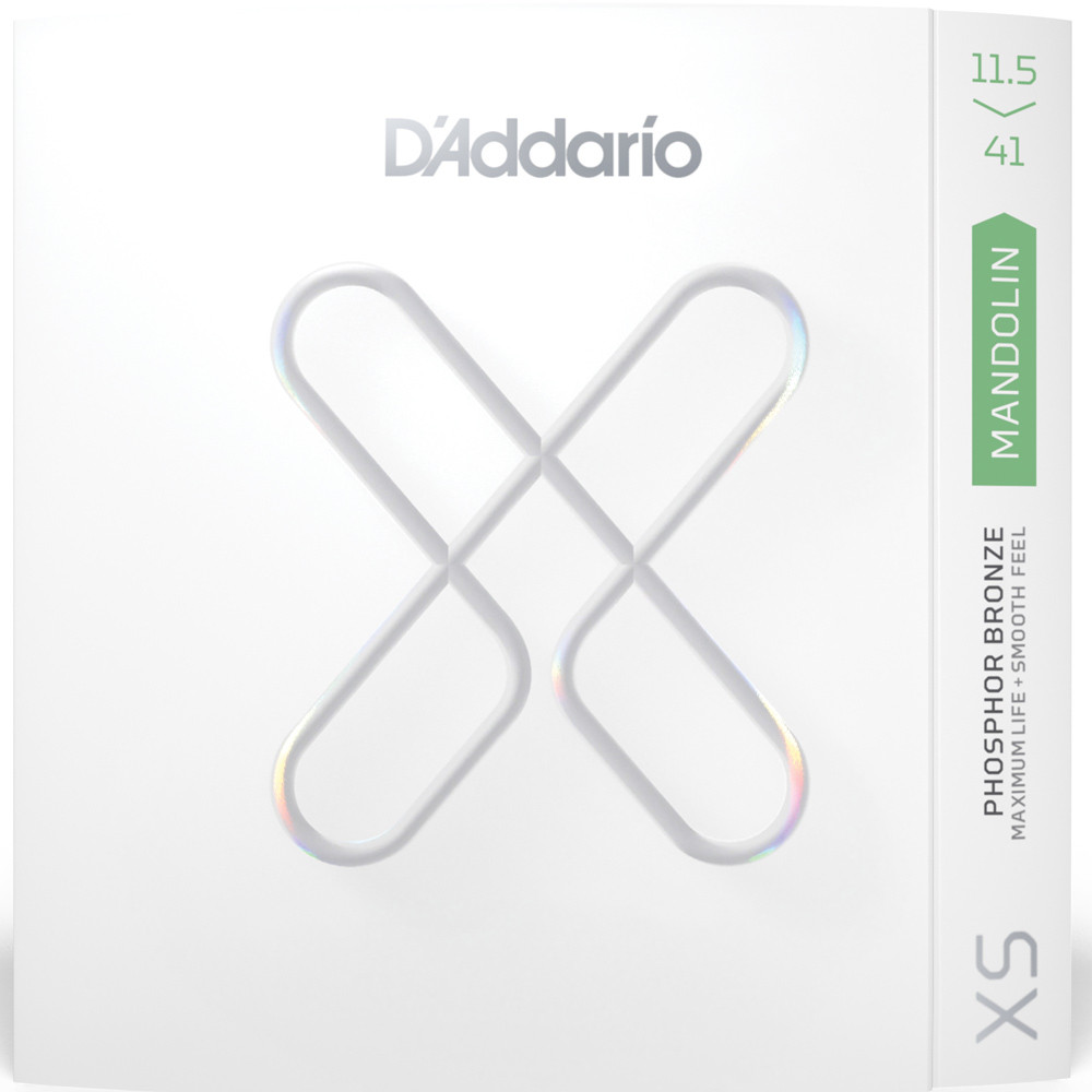 D'Addario XSM11541 XS Coated Phosphor Bronze Mandolin Strings