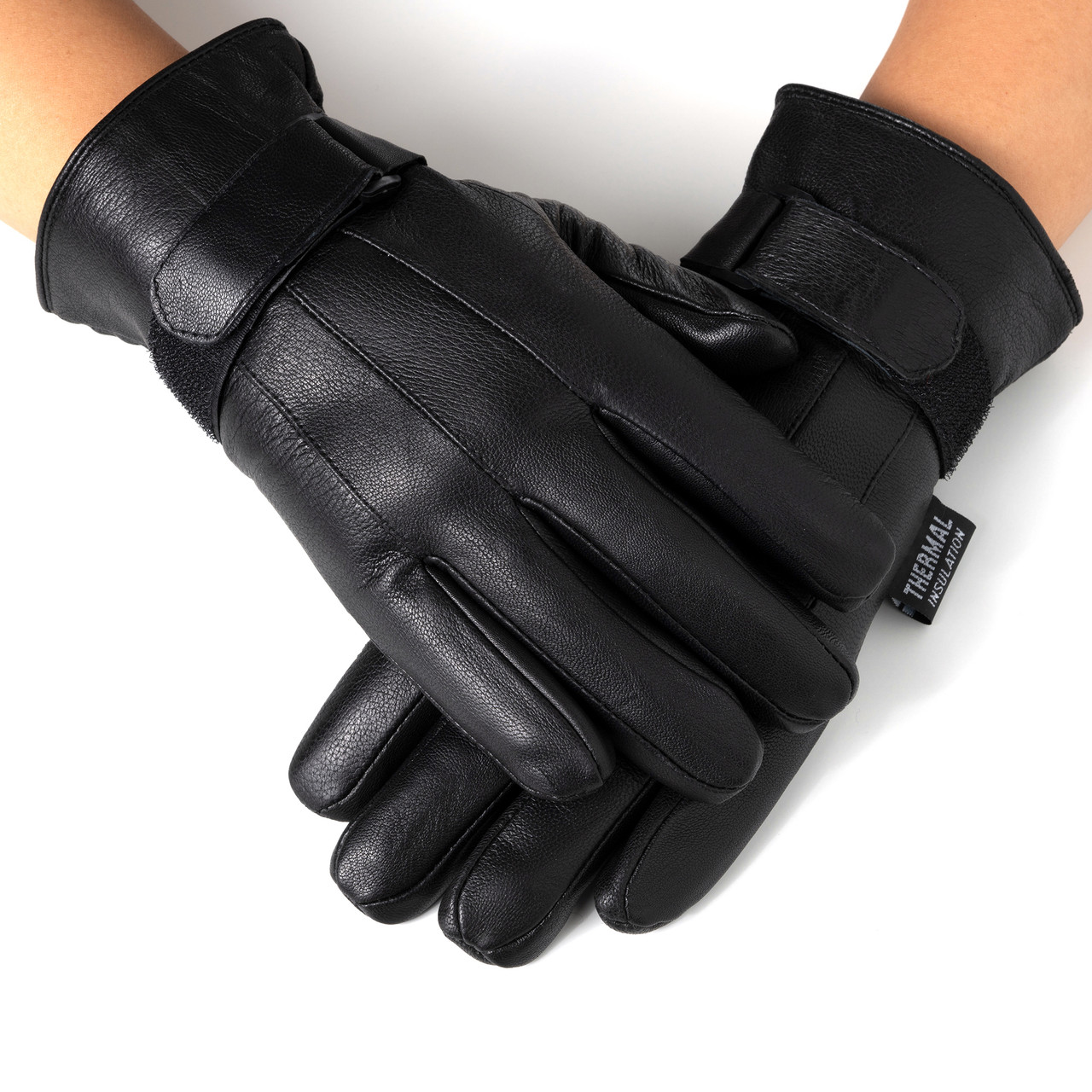 thermal leather gloves