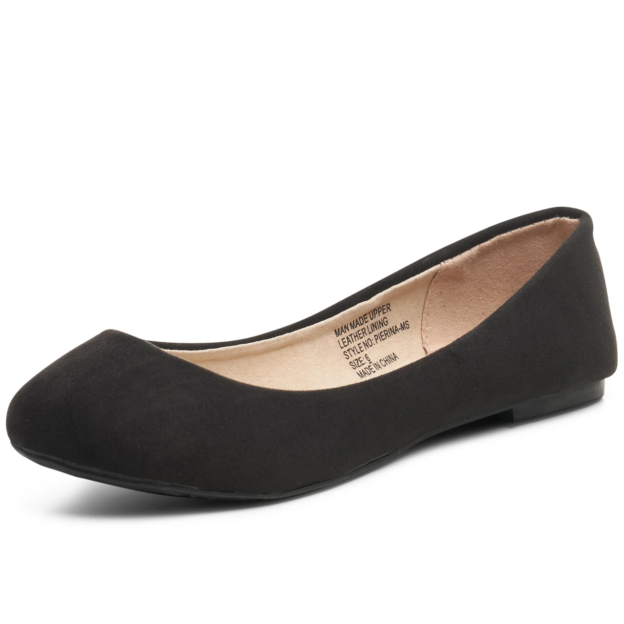 Alpine Swiss Womens Pierina Round Toe Ballet Flats - Alpine Swiss