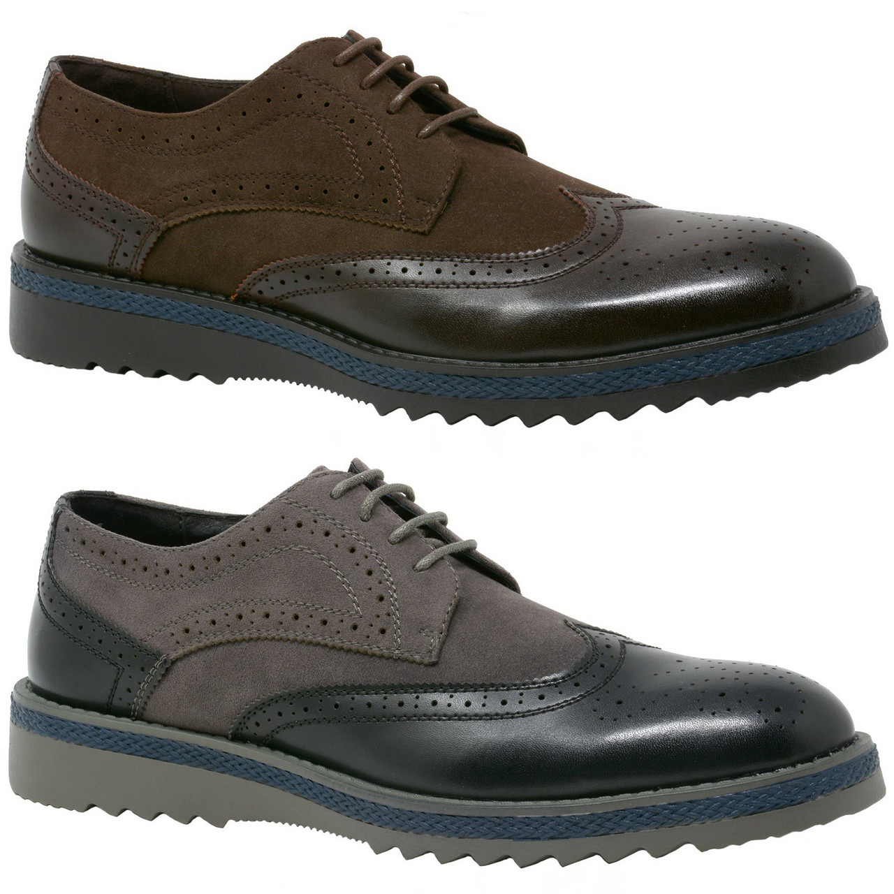 men's casual wingtip shoes