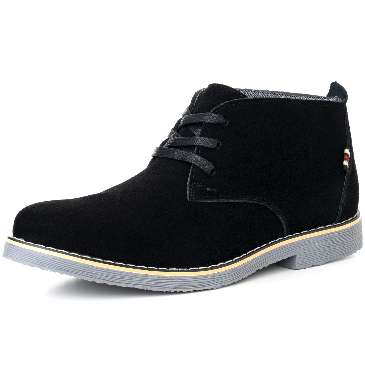 shearling chukka boots