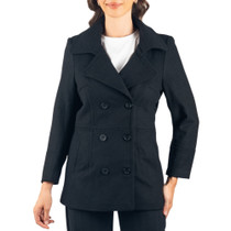 Alpine Swiss Emma Womens Peacoat Jacket Wool Blazer Double Breasted Overcoat UPC