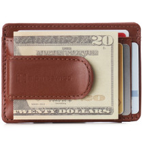 Alpine Swiss Mens RFID Safe Money Clip Minimalist Wallet ID Window Card Holder UPC