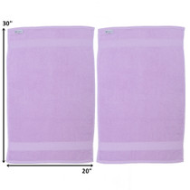 Alpine Swiss 100% Cotton 2 Piece Towel Set Soft Absorbent Face Hand Bath Towels UPC