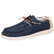 Alpine Swiss Flynn Mens Boat Shoes Lightweight Slip-On Loafers Moc Toe Sailing Deck Shoes Breathable Summer Travel Shoes Light Enough to Float Size