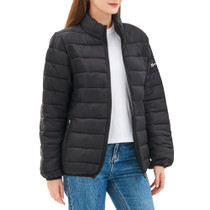 Alpine Swiss Amy Womens Puffer Jacket Lightweight Down Alternative Packable Coat Size