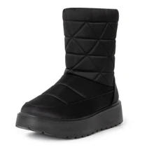 Alpine Swiss Zoey Women’s Winter Boots | Waterproof Snow Booties | Faux Fur Lined Warm Cozy Comfortable | Anti-Slip Sole | Stylish Outdoor Shoes