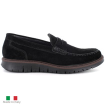 Alpine Swiss Mateo Mens Suede Penny Loafers Italian Dress Casual Slip On Shoes UPC