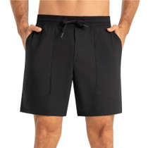 Alpine Swiss Andres Mens Athletic Running Shorts 7” Inseam Quick Dry Workout Lightweight Gym Shorts Zipper Pockets