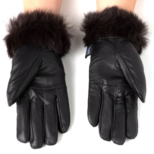 LV Ski Fur Gloves S00 - Accessories M77411