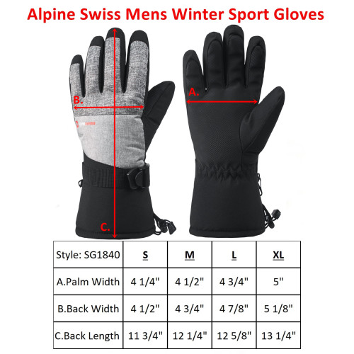 swiss tech gloves thinsulate