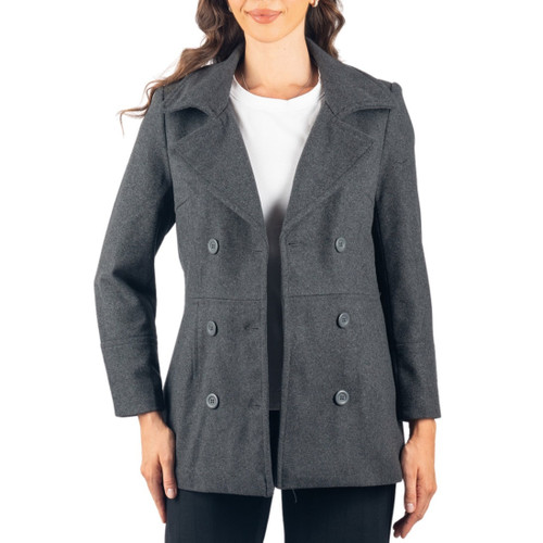 ジャケット・アウター doublet over sized pea coat Amazon.com: Marche Sydney Women's Classic Double Breasted