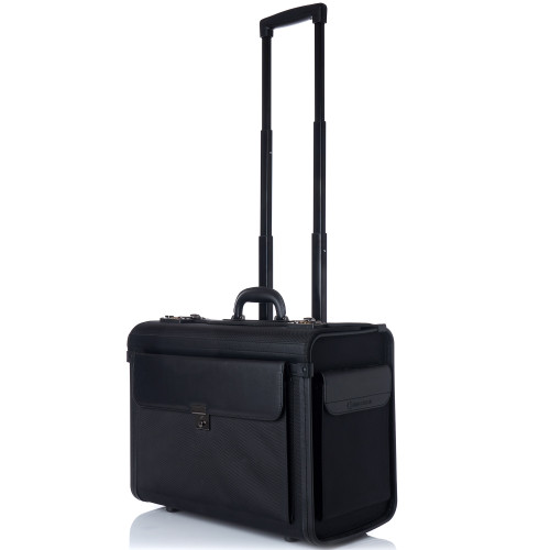 Protege 16 Rolling Briefcase With Laptop Section Black for sale