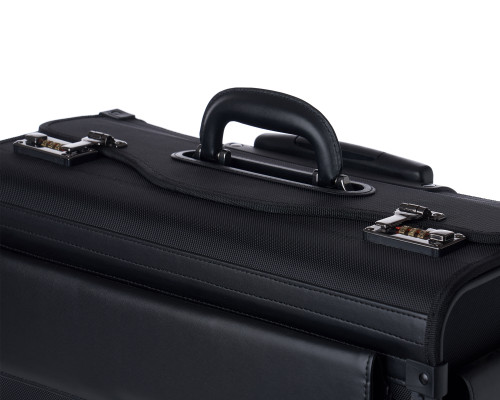 Alpine Swiss AS5518 Rolling Briefcase 19- Black