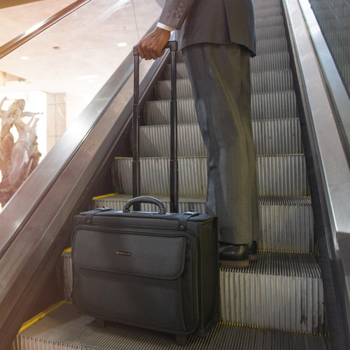 swiss rolling briefcase