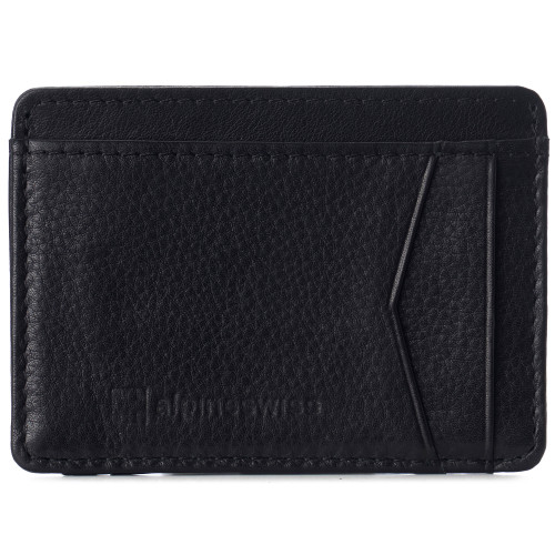 Men's Slim Front Pocket Wallet with 5 Slots Bootlegger Brown