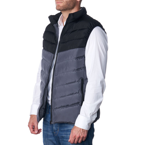 mens white down vest