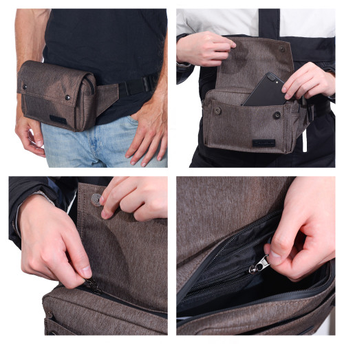 Money Travel Waist Bag Belt Wallet Bum Bags Pouch Multipurpose