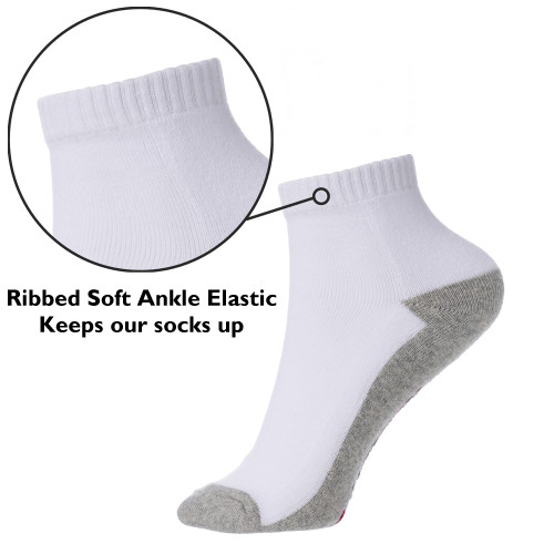 Alpine Swiss Mens Athletic Performance Low Cut Ankle Socks