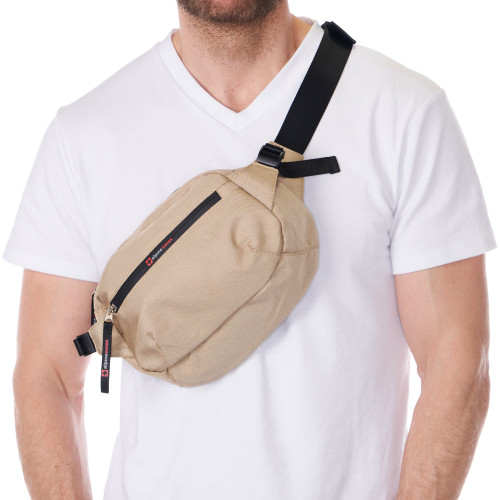 Unisex Casual Travel Fanny Pack Waterproof Waist Bag for Men Lightweight Man  Belt Pouch Phone Pocket