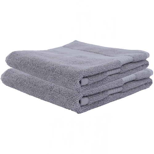Alpine Swiss 100% Cotton 2 Piece Towel Set Soft Absorbent Face Hand Bath Towels, Size: 13 x 13 Face Towel Set, Blue