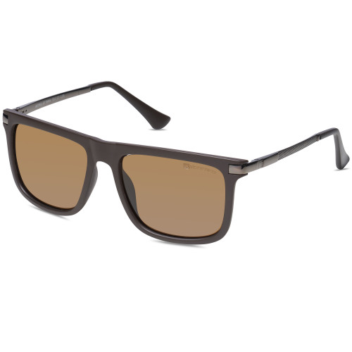 Alpine Swiss Mens Polarized Square Sunglasses Lightweight 100% UV