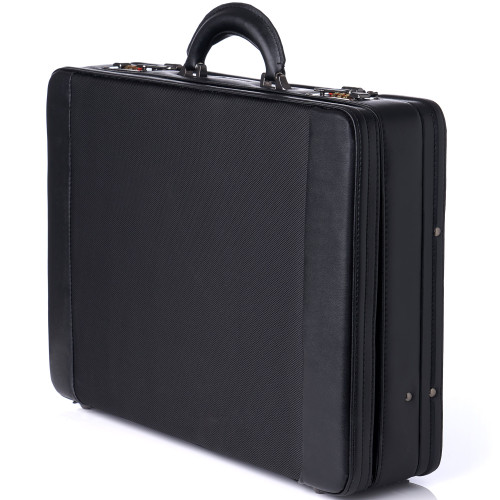 Alpine Swiss Mens Briefcase Hard Side Business Case Expandable Attache Case For Men Dual Combination Locks Multiple Organizers Manufacturer’s Warranty Size