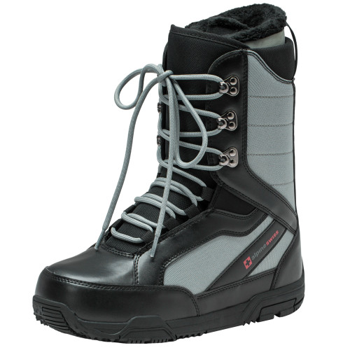 Alpine Swiss Men's Snowboard Boots Waterproof, Custom-Fit Liner