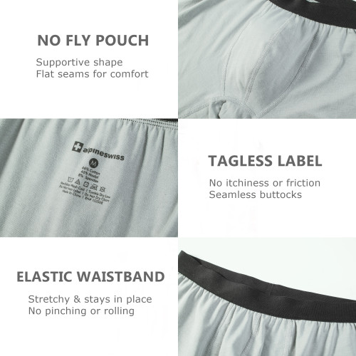 Seamless Waistband No Fly Brief Pack