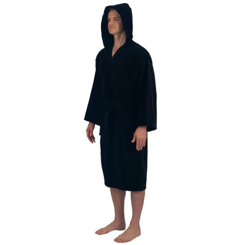knee length dresses for ladies Men's Luxury Robe, Blue Luxury Bathrobe