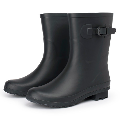 Alpine Swiss Reya Womens Waterproof Mid Calf Rain Boots | Tall