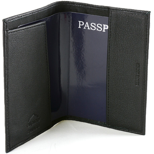 Alpine Swiss Rfid Blocking Leather Passport Cover Safe Id