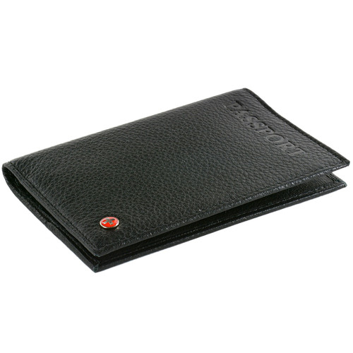 Alpine Swiss Rfid Blocking Leather Passport Cover Safe Id