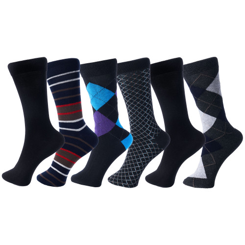 New York Giants Team Logo Mens Argyle Socks