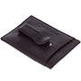 DURABLE - Crafted from the finest quality genuine leather, this money clip will age beautifully as it is worn.Alpine Swiss Mens Money Clip Thin Front Pocket Wallet Genuine Leather Card Case